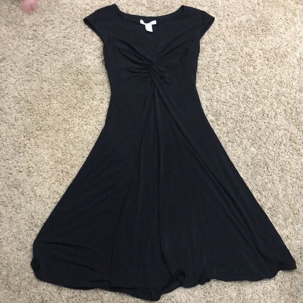 White House Black Market Twist fit Flare dress 6